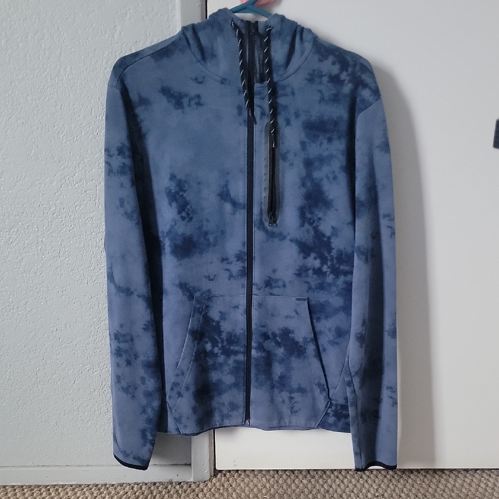 Old Navy Blue Tie-Dye Lightweight Jacket